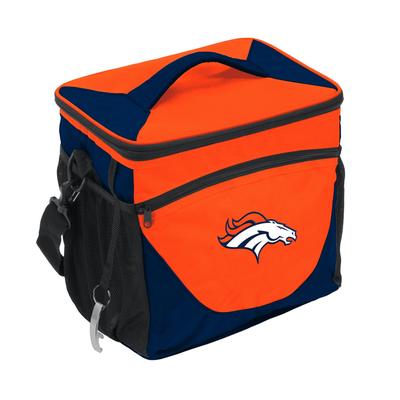 Denver Broncos 24 Can Cooler Coolers by NFL in Multi