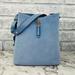 Kate Spade Bags | Kate Spade Marti Suede Large Bucket Bag Shoulder Bag Crossbody Dusty Blue | Color: Blue/Gold | Size: 10.62"H X9.84"W X 5.9"D