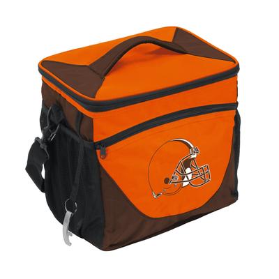 Cleveland Browns 24 Can Cooler Coolers by NFL in M...