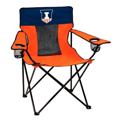 Illinois Elite Chair Tailgate by NCAA in Multi