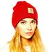 Carhartt Accessories | - - Fire Red Limited Edition Woman’s New Carhartt Watch Hat Beanienew | Color: Red/White | Size: Os