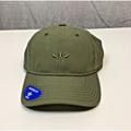 Adidas Accessories | Adidas Men's Originals Relaxed Modern Strapback Hat Bball Cap Olive Cargo | Color: Green | Size: Adjustable