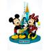 Disney Holiday | Magic Kingdom’s Mickey & Minnie Ornament | Color: Blue/Red | Size: 4 1/2 X 3 1/2