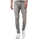 Straight-Jeans RUSTY NEAL "MELVIN" Gr. 40, Länge 34, grau (hellgrau) Herren Jeans Straight Fit