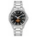 Men's Bulova Black Iowa State Cyclones Stainless Steel Classic Sport Watch