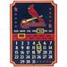 St. Louis Cardinals 10'' x 14'' Metal Calendar