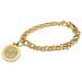 Women's Gold Juniata Eagles Charm Bracelet