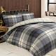 Check Flannelette DUVet Set King 230 x220cm