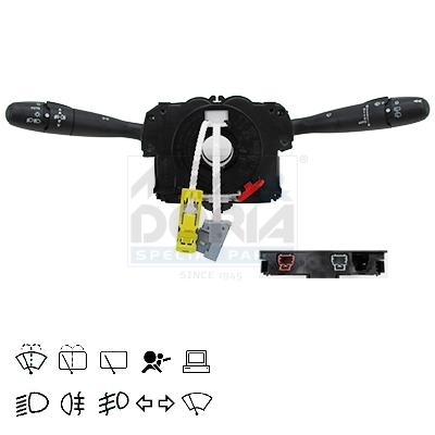 MEAT & DORIA Lenkstockschalter 20-polig für PEUGEOT CITROËN/PEUGEOT CITROËN 6242VC 98069802XT 96660117XT 23371