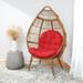 Humble + Haute Indoor Suede Egg Chair Cushion Only