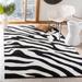 SAFAVIEH Handmade Soho Frantzeska Zebra N.Z. Wool Rug