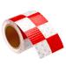 Reflective Tape, 1 Roll 10 Ft x 2-inch Safety Tape Reflector, Square Red White - Square Red White