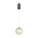 5" Shatterproof Outdoor Safe Battery Operated LED Ball Ornament, Gold