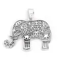 DoreenBeads – pendentifs en alliage à base de Zinc éléphant Animal couleur argent bijoux à faire