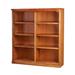 Forest Designs 48" H x 48" W Standard Bookcase Wood in Brown | 48 H x 48 W x 13 D in | Wayfair 6132-MG