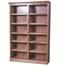 Forest Designs 84" H x 48" W Standard Bookcase Wood in Brown | 84 H x 48 W x 13 D in | Wayfair 6135-MG