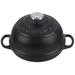 Le Creuset Signature Enameled Cast Iron 1.75 Qt. Bread Oven w/ Lid Enameled Cast Iron/Cast Iron in Black | 7 H x 12.75 W in | Wayfair