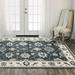 White 36 x 24 x 0.5 in Area Rug - Rizzy Home Wool Hand Knotted Area Rug Wool | 36 H x 24 W x 0.5 D in | Wayfair ATNATN91616370203
