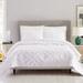 Trina Turk Tufted Chenille 3-Piece Full/Queen Duvet Cover Set Chenille/Cotton in White | Queen Duvet Cover + 2 Pillow Shams | Wayfair A016121WHJDS