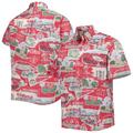 Men's Reyn Spooner Scarlet Ohio State Buckeyes Scenic Button-Down Shirt