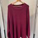 American Eagle Outfitters Tops | American Eagle Size Xl Knit Oversized Sweater. Good Condition. | Color: Pink/Red | Size: Xl