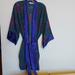 Victoria's Secret Intimates & Sleepwear | 90s Vintage Purple Paisley Robe Victoria Secret | Color: Green/Purple | Size: Os