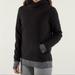 Lululemon Athletica Tops | Lululemon Runway Fleece Pullover Hoodie Sweater Women’s 8 | Color: Black/Gray | Size: 8