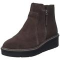 Clarks Damen Airabell Zip Chelsea Boot, Brown SDE, 39.5 EU