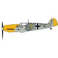 Hobby Master HA8716 BF109E-3 Yellow 1 Flown By OBLT. Josef Priller Staffelkaptian of 6/JG 52, 1:48 Scale Model