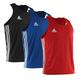 Adidas Base Punch Boxing Vest Perfect for Boxing, Fitness and Boxing Related Workouts Sleeveless; Scoop Neck Vest Made with Lightweight, Stretchable Material