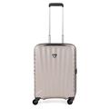 RONCATO UNO Zip lite Trolley 55 x 40 x 20 cm, Maße: 55 x 40 x 20 cm, Ecru, Hartschalenkoffer mit Lenkrollen