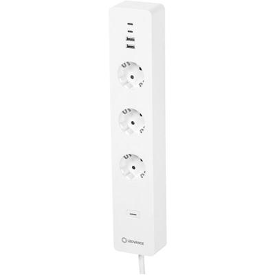 Smart Plug mit WiFi Technologie, dreifache Steckdosenleiste mit Überlastschutz und Image