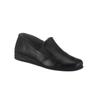 Hausschuh ROHDE, Herren, Gr. 45, schwarz, Glattleder, Schuhe