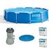 Intex 12' x 30" Outdoor Pool w/ Cartridge Filter Pump, Filter Cartridge & Cover - 53