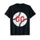 Vintage Baseball #00 Rot Baseball Spieler Trikot Nummer T-Shirt