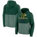 Men's Fanatics Branded Green Oakland Athletics Call the Shots Pullover Hoodie