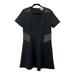 Michael Kors Dresses | Michael Michael Kors Womens Size L Scuba Fit Flare Studded Dress | Color: Black | Size: L