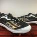 Adidas Shoes | Adidas Icon 6 Bounce Ecp Metal Baseball Cleats Eh2378 Mens Size 11.5 Black White | Color: Black/White | Size: 11.5
