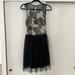 Anthropologie Dresses | Anthropologie Tulle Dress | Color: Black/Gray | Size: M