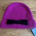 Kate Spade Accessories | Kate Spade Pink Ruby Bow Beanie Nwt | Color: Black/Pink | Size: Os