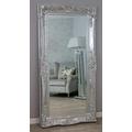 Fabulous Mirrors HUGE PARIS Chrome 100cm x 200cm Leaner Ornate Antique Mirror - Free Standing Ornate Mirror