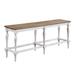 Ophelia & Co. Poulin Solid Wood Bench Wood in Brown/Gray/Green | 24 H x 60 W x 15 D in | Wayfair 060C3505351C4AB2B3829543409B11CC