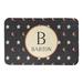 The Holiday Aisle® Dasheena Bath Mat Microfiber in Black/Brown | 21 H x 34 W in | Wayfair CF1BAA0F106D4D36B54D6C2409ECDB98