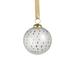 The Holiday Aisle® Set of 6 Frosted & Etched in Glass Ball Ornament Glass in White | 4 H x 4 W x 4 D in | Wayfair F0548FD779F748D1B8EC59FFDD86FDE1