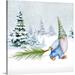 The Holiday Aisle® Winter Gnome Gnomes On Winter Holiday I by Janice Gaynor - Floater Frame Painting on Canvas Canvas | Wayfair