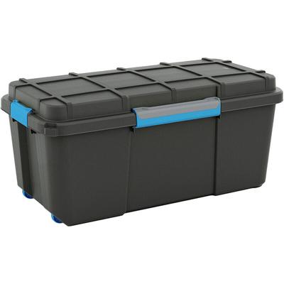 ABM - kis 241507 Aufbewahrungsbox Scubba stapelbar (b x h x t) 780 x 350 x 395 mm Grau-Blau,