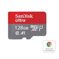 Sandisk Microsdxc Ultra 128Gb, Class 10, 140Mb/S + Sd-Adapter Für Chromebooks