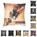 Juste de coussin Goonies en polyester taie d'oreiller de luxe décoration de chambre à coucher