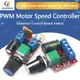 Mini contrôleur de vitesse de moteur PWM cc 4.5V-35V 5A 90W Module régulateur de vitesse panneau