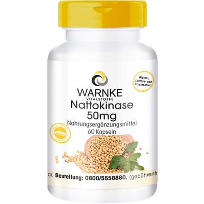 Warnke Vitalstoffe - NATTOKINASE 50 mg Kapseln Mineralstoffe